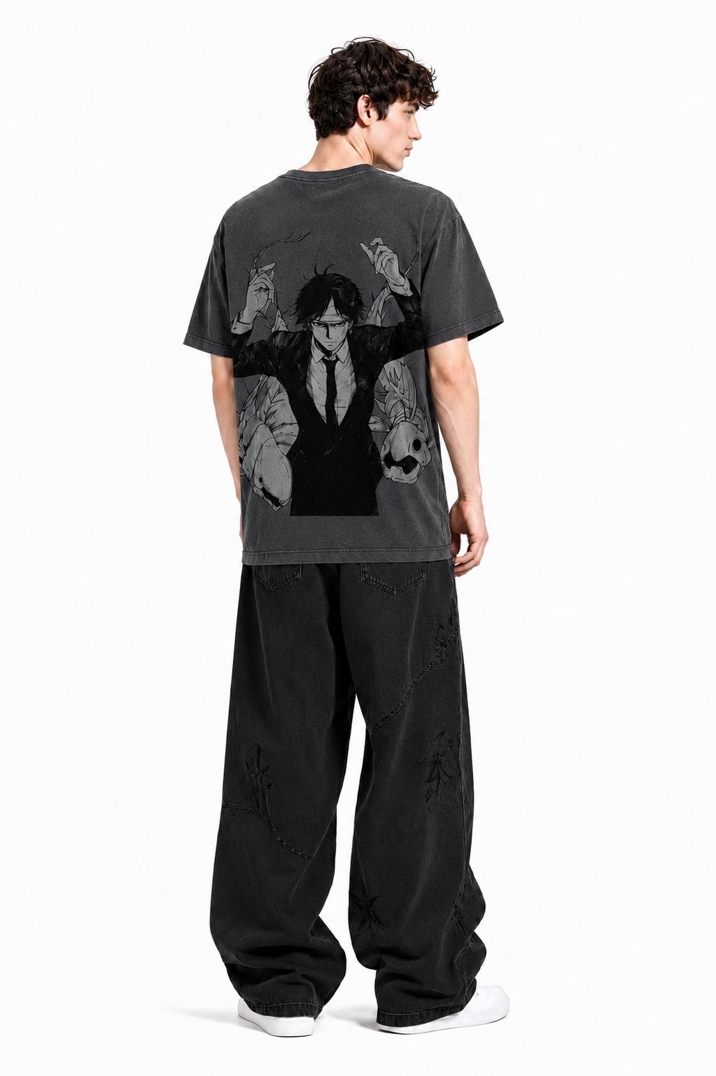 Unisex Anime Graphic Spider & Character T-Shirt🕷️