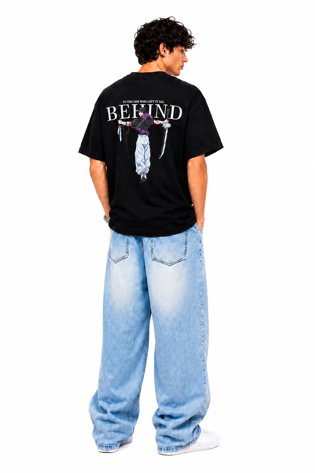"To The One Who Left It All Behind" Graphic Anime T-Shirt