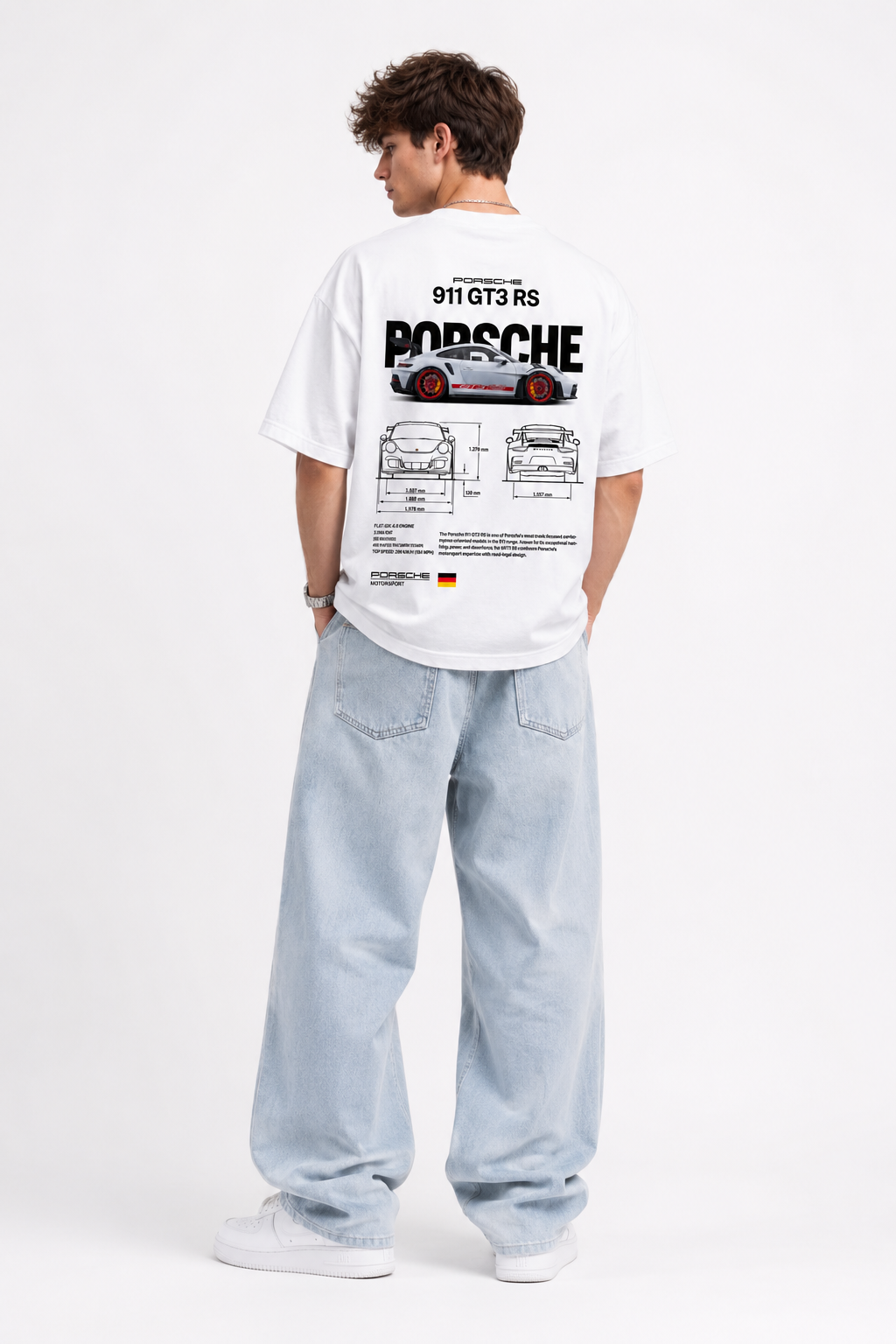 Porsche GT3 RS Performance Graphic T-Shirt