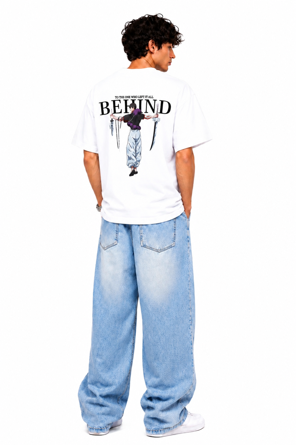 "To The One Who Left It All Behind" Graphic Anime T-Shirt