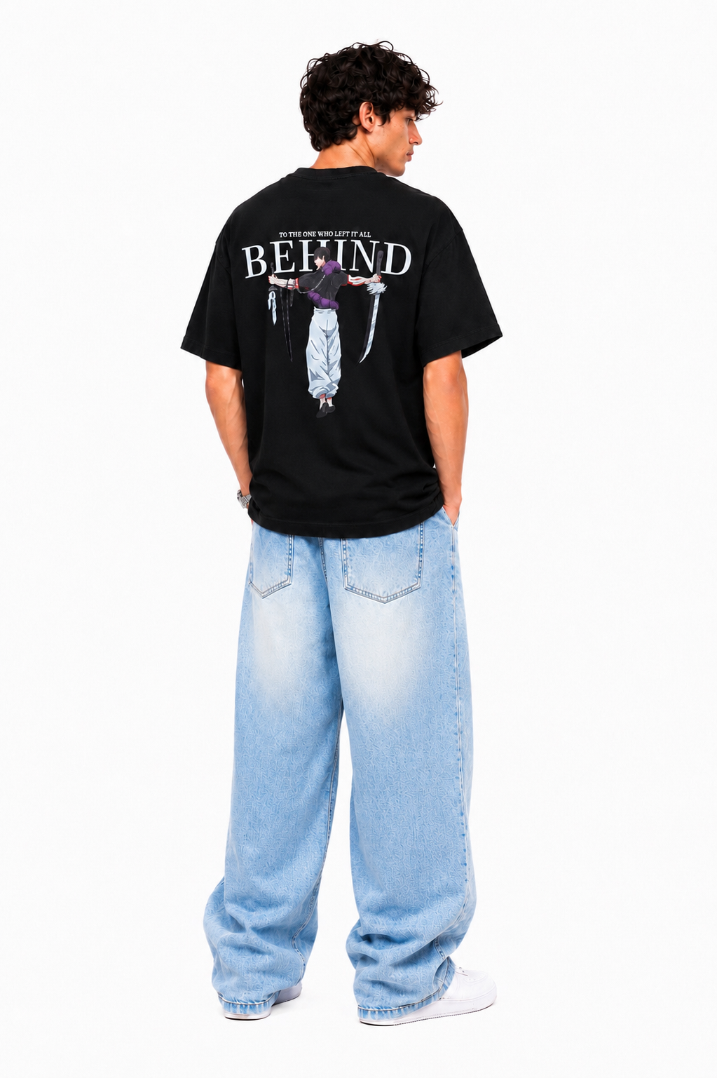 "To The One Who Left It All Behind" Graphic Anime T-Shirt