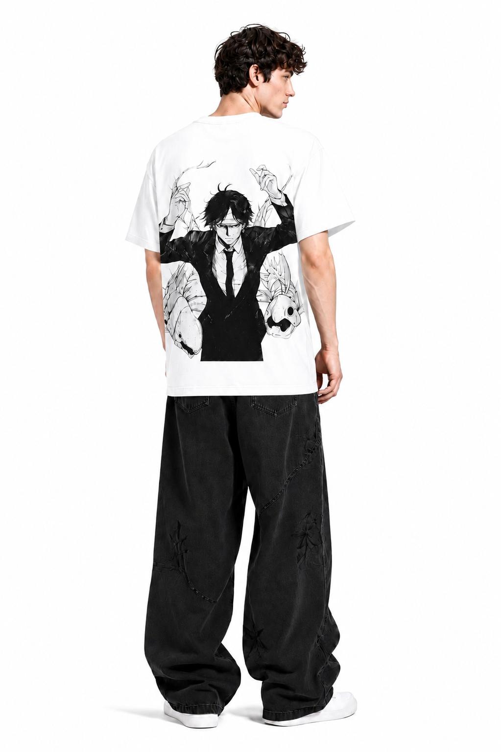 Unisex Anime Graphic Spider & Character T-Shirt🕷️