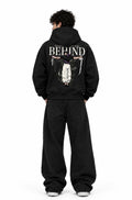 Toji “Leave It All Behind” Anime Unisex Boxy Hoodie