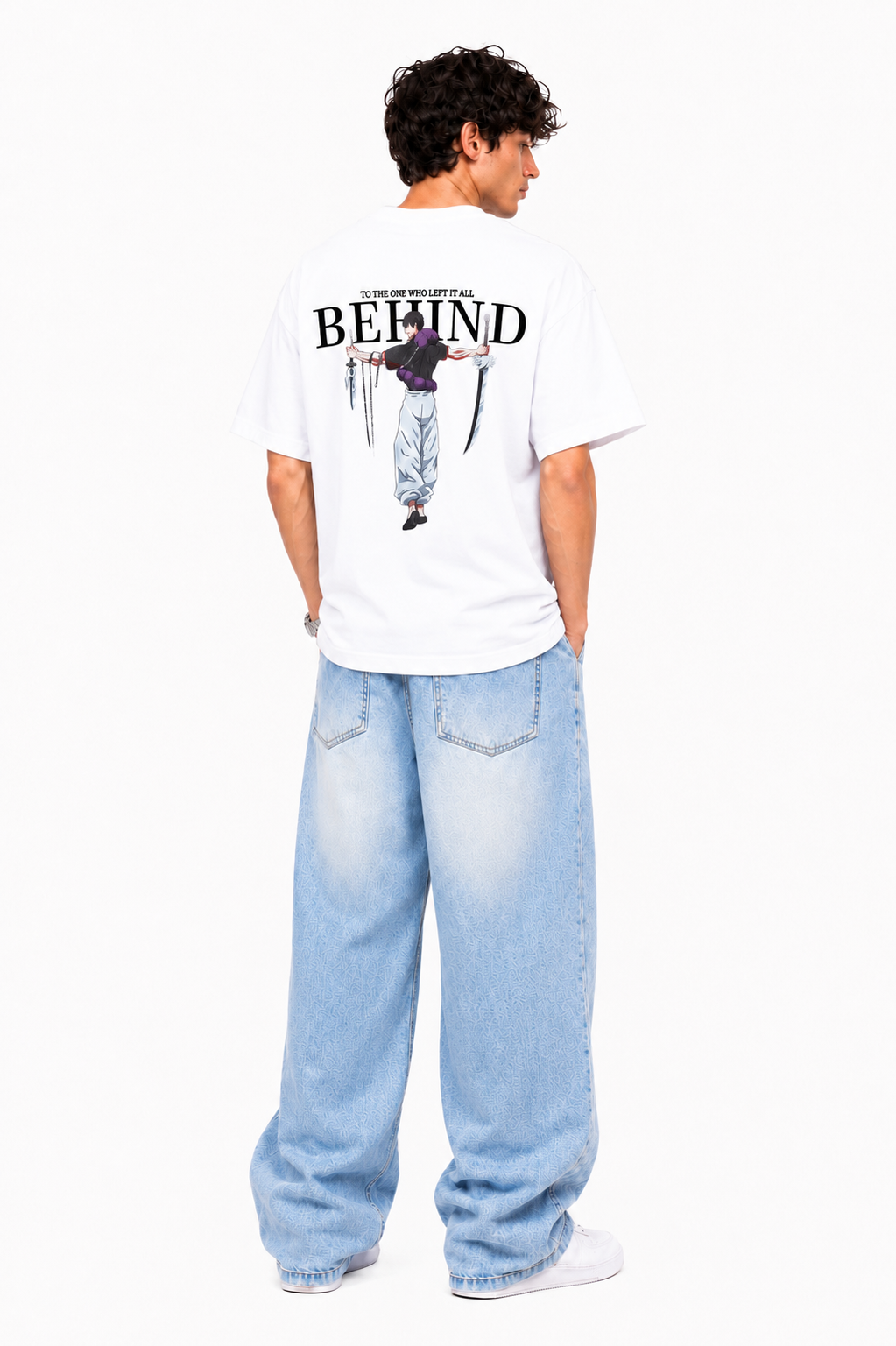 "To The One Who Left It All Behind" Graphic Anime T-Shirt